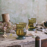 fluted-footed-glassware-amber1