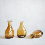 recycled-glass-bud-vase-amber1